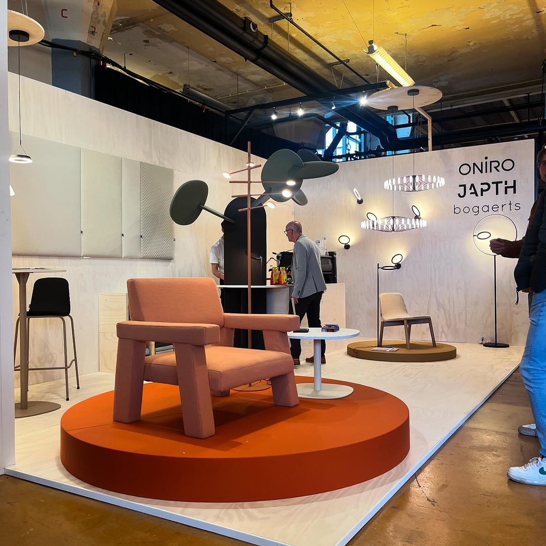 Bogaerts stand op Design District 2024.