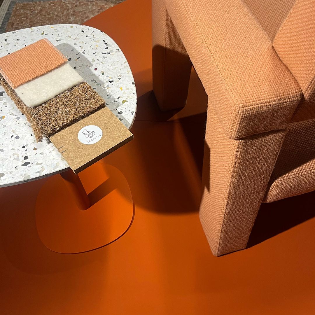 Bogaerts stand op Material district 2024.