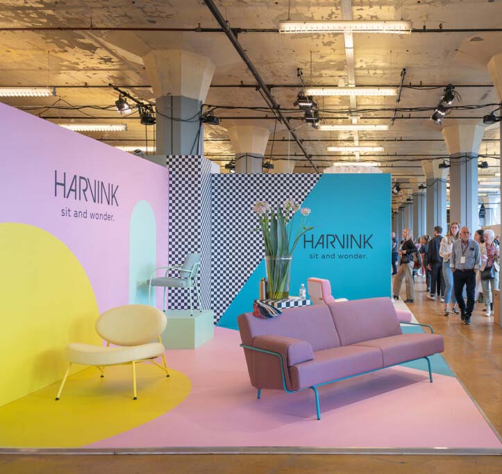 Harvink stand op Design District 2024.
