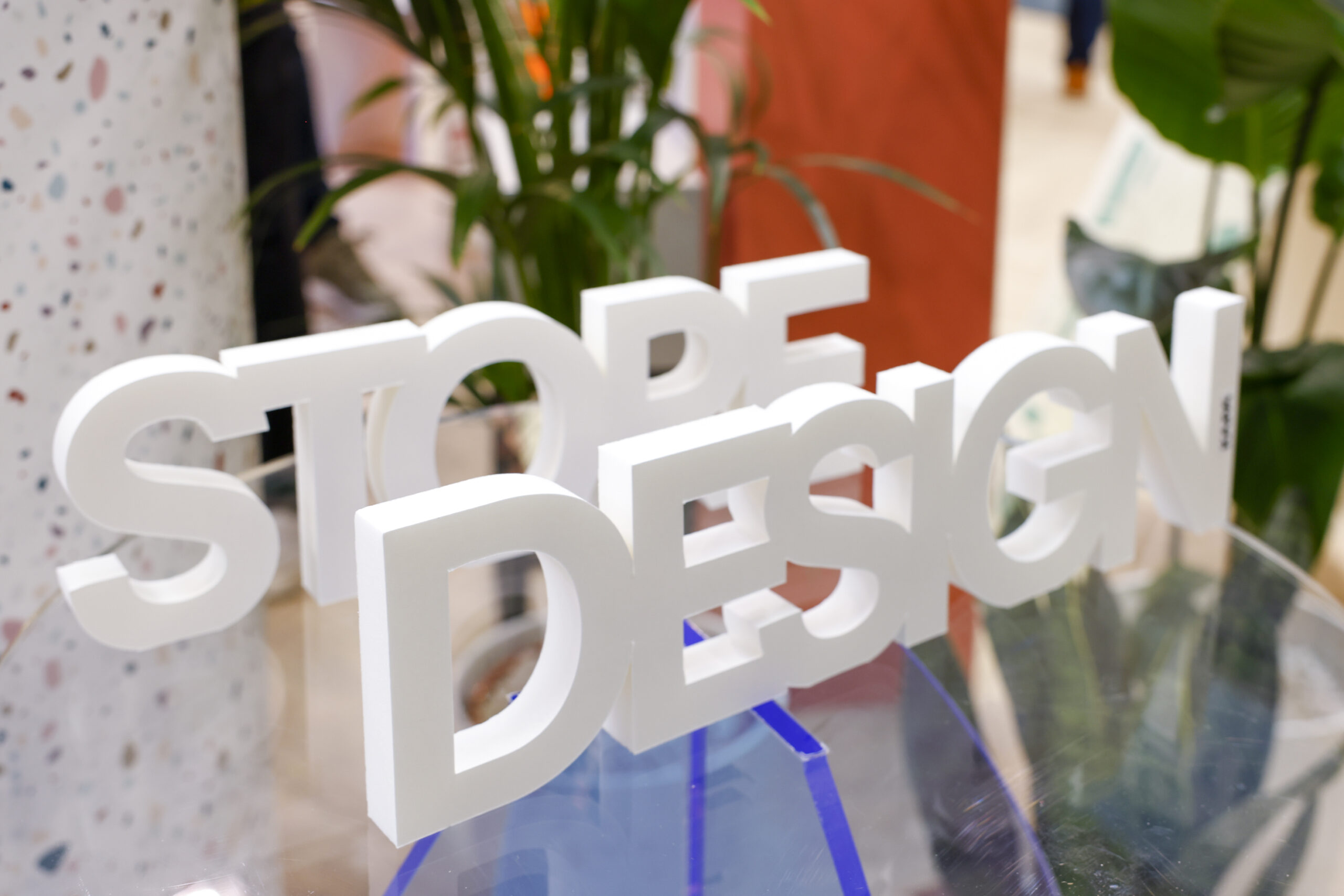 Store design signage