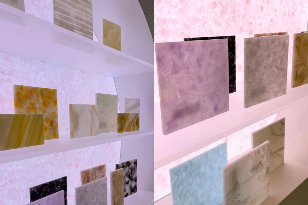 Versato Translucent Stone Euroshop Pyrasied